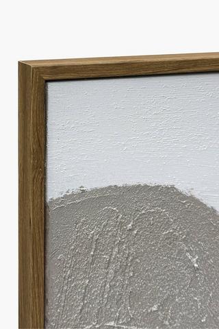 Hand Painted Abstract Object Canvas, 50x70cm