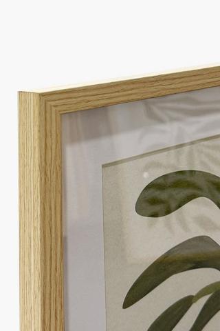 Framed Leaf Canvas, 40x60cm