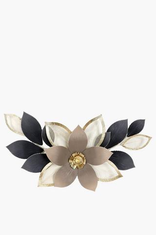 Dimensional Metal Flower, 60x120cm