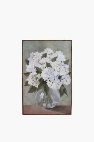 Hydrangea Bunch Canvas, 60x90cm