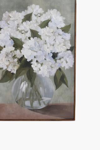 Hydrangea Bunch Canvas, 60x90cm
