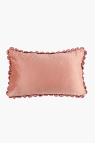Velvet Loops Scatter Cushion, 30x50cm
