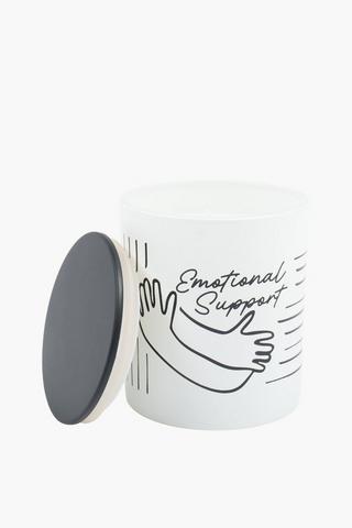 Script Waxfill Candle, 206g