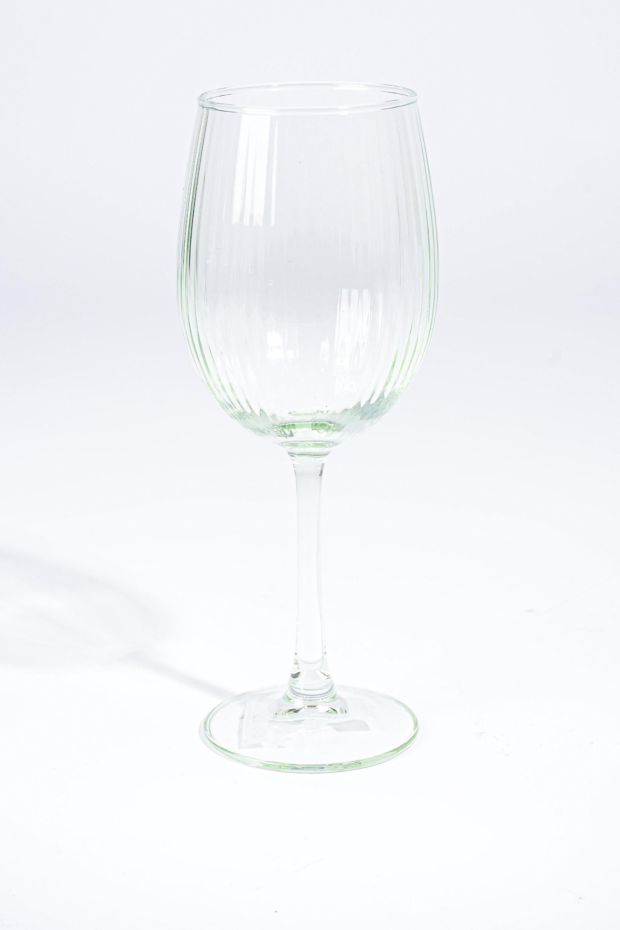 Fine Rib Wine Glass