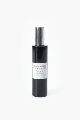 Black Amber And Ginger Lily Room Spray, 100ml
