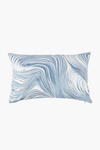 Printed Nebo Wave Scatter Cushion, 40x60cm