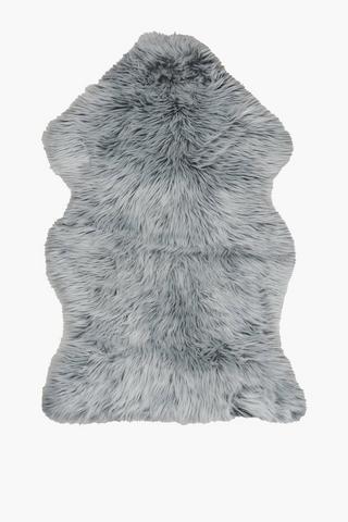 Faux Fur Long Pelt Rug, 76x115cm