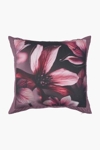 Printed Aures Floral Scatter Cushion, 50x50cm