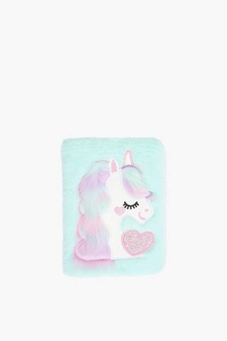 Unicorn Plush Notebook