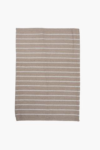 Mateo Cotton Jacquard Rug, 50x80cm