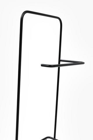 Powder Coated Metal Toilet Roll Holder With Racks