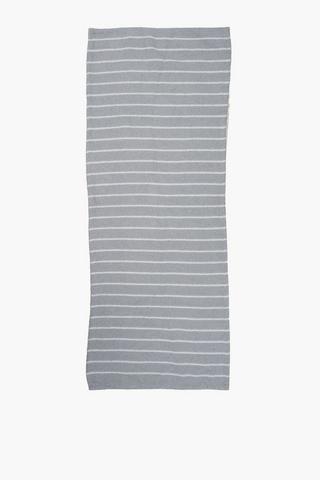 Mateo Cotton Jacquard Rug, 70x140cm