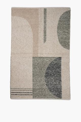 Jacquard Block Rug, 120x180cm
