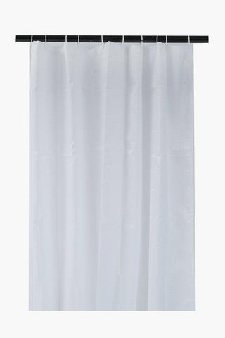 Jacquard Waffle Shower Curtain