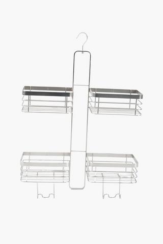 2 Tier Stainless Steel Shower Caddy