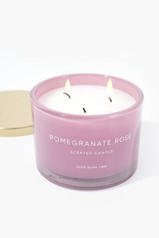 Pomegranate Rose Candle, 825g