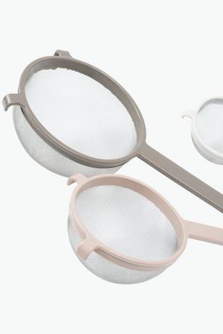 3 Piece  Strainer Set
