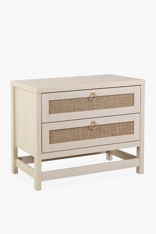 Eva Rattan Wide Pedestal