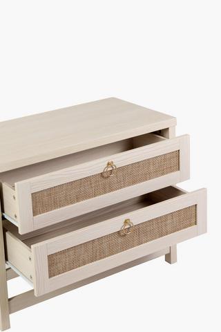 Eva Rattan Wide Pedestal