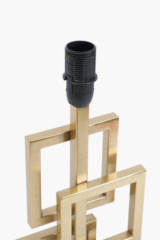 Metal Squares Lamp Set, E14