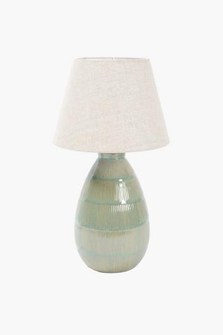 Stripe Glaze Lamp Set, E14