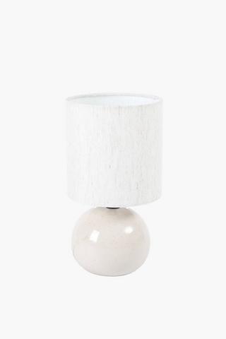 Ceramic Bulb Lamp Set, E14