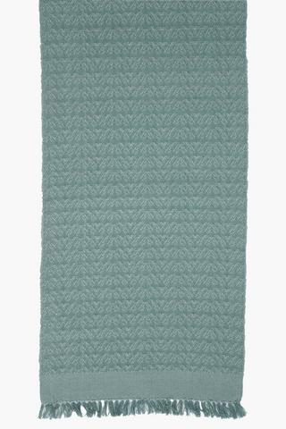 Herring Knot Fringe Table Runner