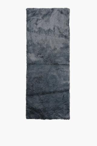Faux Fur Runner Rug, 76x200cm