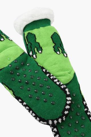 Sherpa Dino Anti Slip Sock