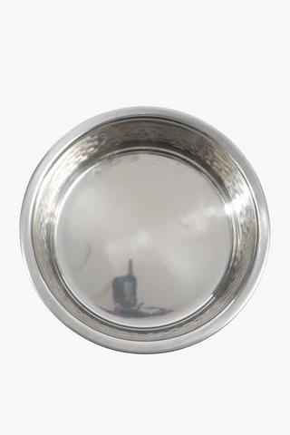 Dimple Stainless Steel Pet Bowl