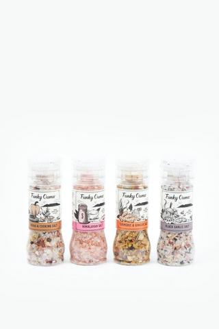 Funky Ouma 4 Pack Braai Spices,530g