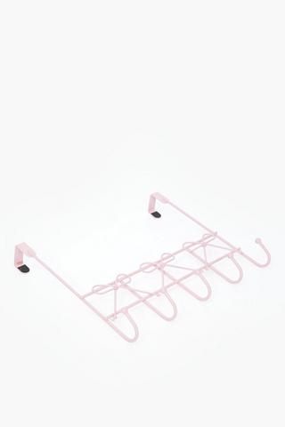 Powder Coated Over The Door Bow 5 Hook