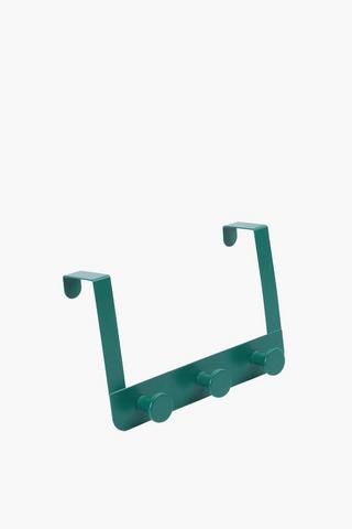 Powder Coated Over The Door 3 Hook