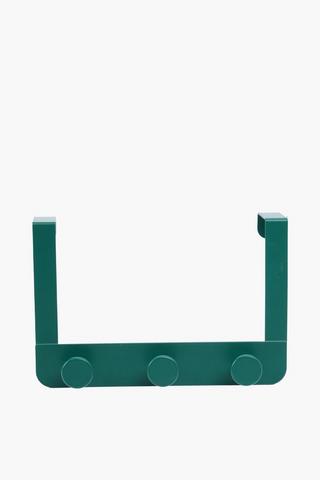 Powder Coated Over The Door 3 Hook