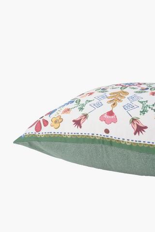 Printed Haltia Scatter Cushion, 50x50cm