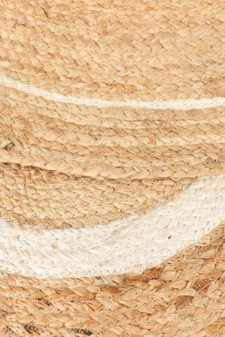 Jute Rug 120cm Round