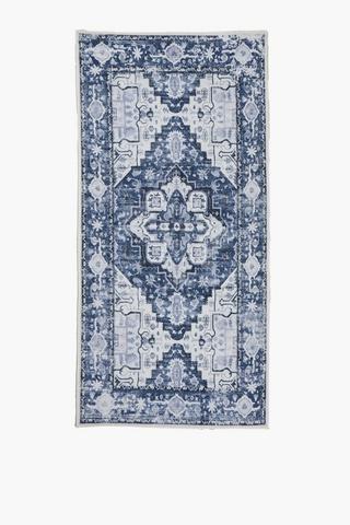 Digital Flannel Livvy Rug, 70x140cm