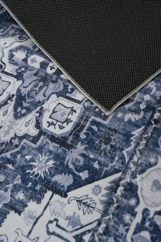 Digital Flannel Livvy Rug, 70x140cm