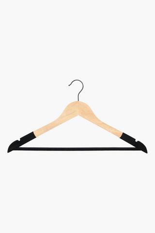 10 Pack Wooden Hangers