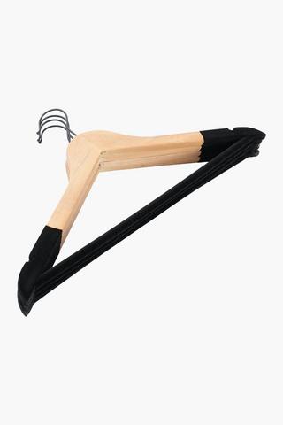 10 Pack Wooden Hangers