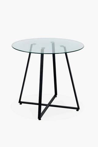 Vista 4 Seater Glass Dining Table