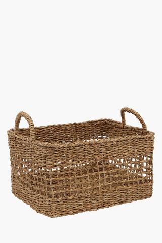 Hessian Bangladesh Utility Basket Large