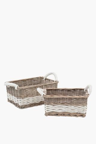 Kalahari Hessian Utility Basket Small