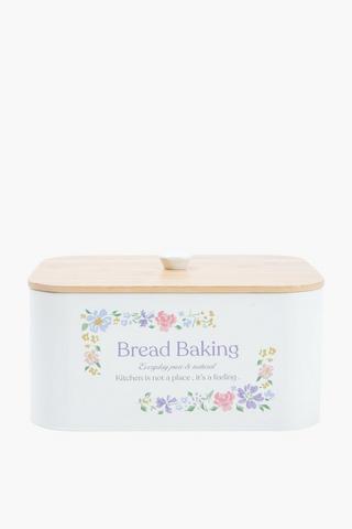 Country Floral Bread Bin