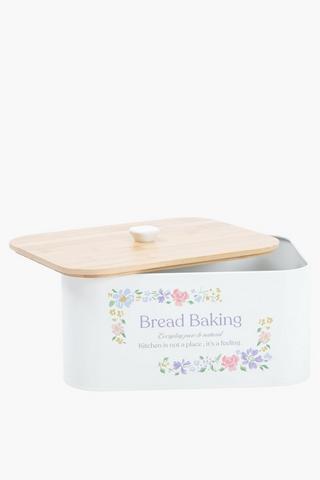 Country Floral Bread Bin