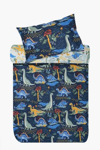 Soft Touch Helicon Glow In The Dark Reversible Duvet Cover Set