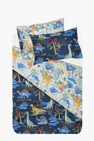 Soft Touch Helicon Glow In The Dark Reversible Duvet Cover Set