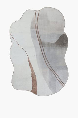 Digital Print Shaped Rug 120cm