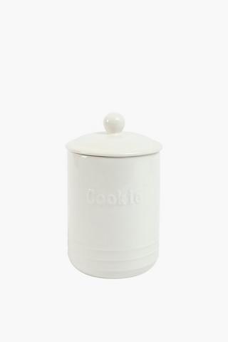 Ceramic Mod Cookie Jar