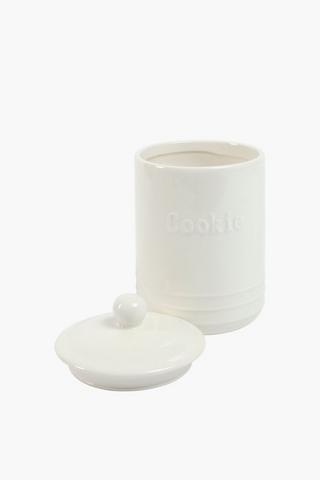 Ceramic Mod Cookie Jar